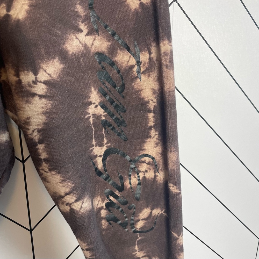 I AM GIA | Domani Tie Dye Jogger Sweatpants Brown Size XS - Picture 6 of 13